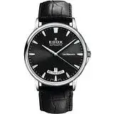 在飛比找遠傳friDay購物優惠-EDOX Les Bemonts 薄曼系列機械腕錶-黑 E8
