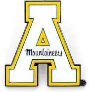 aminco Appalachian State Logo Lapel Pin, Team Colors
