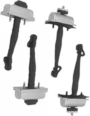 Door Check Bracket Stop for Lincoln for MKX 2015 2016 2017 2018 4Pcs Front Rear Door Check Strap Limit Rod Stop FA1Z-5823552-B FA1Z-5827204-A