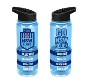 NRL Tritan Drink Water Bottle 650ml - New South Wales Blues - NSW - GO BLUES
