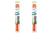 4pc Nite Ize 24in Rubber Gear Tie Blaze Reusable Wire Twist Organiser Orange