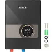 VEVOR Instant Water Heater, 8kw On Demand Electric Tankless Water Boiler, Digita