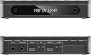 FiiO DM13 Multifunctional Portable Stereo CD Player with Long-Lasting Battery, Supports USB Ripping, Optical/coaxial/3.5mm/4.4mm outputs (Black Bluetooth)