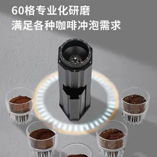 全自動咖啡磨豆機家用意式咖啡豆研磨電動磨粉機便攜式智能咖啡機