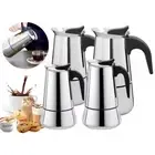 Portable Mocha Pot Percolator Filter Coffee Pot Durable Coffee Maker Kitchen