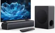 Sound bar with subwoofer, 200W 2.1 ch soundbar w/Dolby Atmos Surround Sound S...