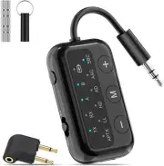 Bluetooth Audio Transmitter Receiver 2-in-1, Wireless Transmitter for Airplane