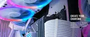 Antec Fusion 5x 120mm ARGB PWM HB white Fans + ARGB Controller, 57.93 CFM, AP 2.11, Noise Level 31.21. Woven Cable, PMW Daisy Chain design, 3 Yrs Wty