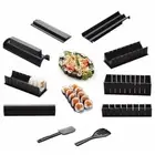 10 In 1 Sushi Maker Kit Kitchen Chef Set Mould Kitchen 10Pcs Rice Roll Mold