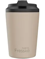 [Made by Fressko] Reusable Cup | Bino | Oat | Ceramic | 227ml/8oz