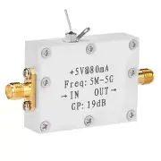 5M-5GHz Wideband RF Signal Amplifier Gain Broadband Amplification Tool New
