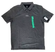 Oakley Athletic Men's Aero Ellipse Heather Grey Polo XL X-Large