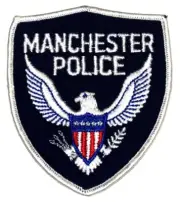 MANCHESTER – POLICE - TENNESSEE TN Sheriff Police Patch SILVER EAGLE CREST
