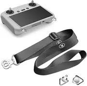 Arzroic RC/RC 2 Lanyard Neck Strap for DJI Mini 4 Pro/Air 3S/Air 3/Mini 3/Mini 3 Pro Accessories, DJI RC/RC2/RC 2 Controller Accessories, Black