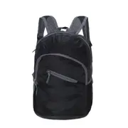 Ultra Lightweight Packable Folding Backpack BLACK COLOR