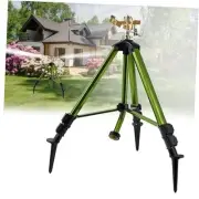 Tripod Sprinklers for Yard, Impact Sprinkler on Tripod Base,Heavy Duty Brass