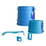Create A Castle Kids Deluxe Tower Mold Kit Sand Beach/Snow Sandpit Play Toy 6y+