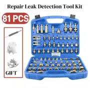 81 PCS Car Automotive Air Conditioning Repair Tools Kit Detector Leak Detection