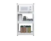 Kylin Storage Shelf Racking Shelving Steel Rack Pallet Storage 4 Tiers) 600mm*300mm*l 1140mm