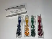 Set of 4 Tupperware Sheerly Elegant Cocktail Forks