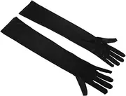 [JOINPAYA] 1 Pair Long Arm UV Protection Gloves for Weddings Outdoor Activities Compression Finger Sleeves Elbow Lightweight Elegant Sun Shield Driving Gloves