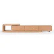 Dwell Extendable TV Entertainment Unit - Natural