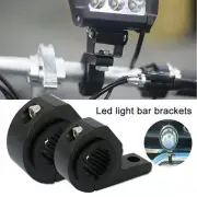 Car Lamp Clamp Holder Work Led Light Universal Bar Hood Mount Bracket Offroad US (for: Audi)