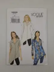 Vogue Sewing Pattern 9226 V9226 Fitted Tunics 3 styles Pattern Size 6-14 NEW