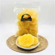 Dried Pineapple Slices - 100% Pineapple - Low Sugar, Delicious From Thailand