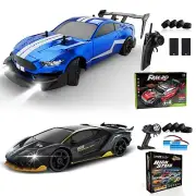 RC Drift Car 1:16 Scale 4WD RC Car 30km/h High Speed+RC Drift Car 1:24 Scale ...