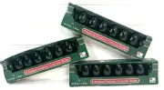 3 pack Vtg 8 K-Mart C-7 Cool-Lite Transparent Green Indoor/Outdoor 5 Watt Bulbs