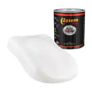 Hot Rod Flatz Wispy White Urethane Automotive Flat Car Paint, Quart Only