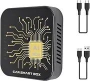 Wireless CarPlay Adapter AI Box for 2024-2025 Harley Road Glide, Street Glide CVO/ST Models for Android Phone Android auto Plug and Play