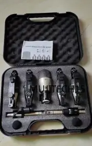 Audio 7KIT Q-Drum Drum Microphone kit (See Description & Pictures)