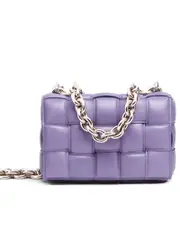 Bottega Veneta Chain Cassette in Lavender