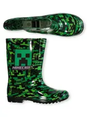 Minecraft Boys Rain Boot