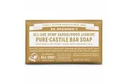 Dr. Bronner's Pure-Castile Sandalwood Jasmine Bar Soap 140g