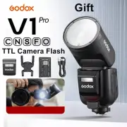 Godox V1Pro C/S/N/F/O TTL HSS Li-ion Round Head Camera Flash Light Speedlight