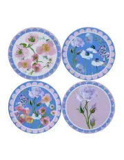 [Maxwell & Williams] Affection Ceramic Coaster 10cm Set of 4 Gift Boxed in Multi