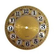 Retro Style 7 Inch Aluminum Wall Clock Dial Face Vintage Arabic Numeral Design