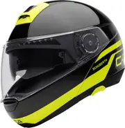Schuberth C4 Pulse Helmet, black-yellow, Size XS for Men Black Yellow