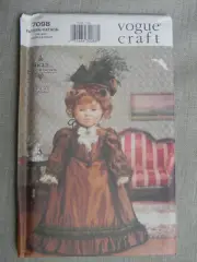 Vogue Craft 7098 18" Doll Clothing Sewing Pattern American Girl New uncut