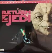 在飛比找Yahoo!奇摩拍賣優惠-LD return of the jedi 片佳