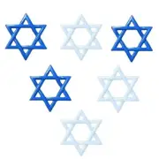 Star of David - Shelly's Buttons - Hanukkah - Religion - Craft Sewing Scrap