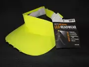 SPI Beams Running Cap Hat Visor w/ Lights Safety Lighted