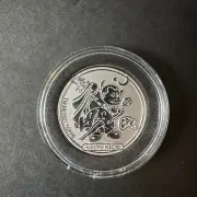 Ultra rare Solid Silver minted NASTY NICK COIN 27/50 Garbage Pail Kids
