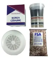Benchtop Purifier Replacement Pack + Mineral Balls Dispenser Kit for 16L