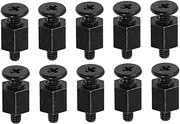 TEHAUX 10Pcs SSD Mounting Screws Kit for SSD Installation Durable Fixing Screws for Laptop Motherboard Head Computer Accessory