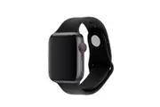 3sixT Wrist Band Silicone Bracelet Strap For Apple Smart Watch 42 44mm Black