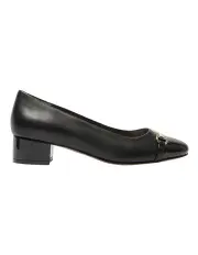 [Easy Steps] Rita Heeled Shoes in Black Patent
